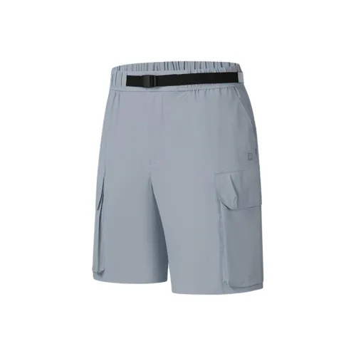 FILA Фитнес Шорты карго Мужской Warehouse Камуфляжный синий