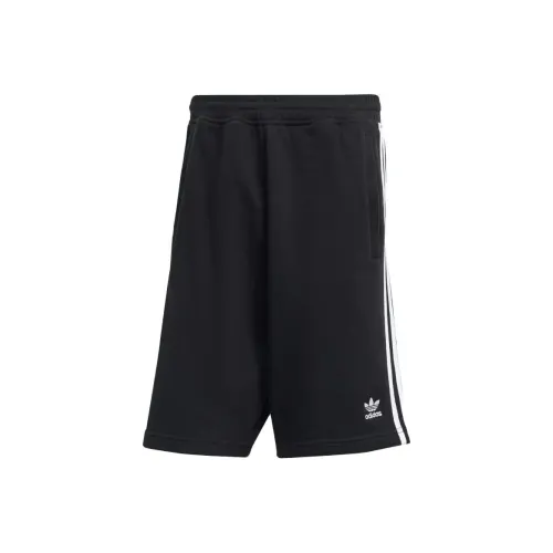 Adidas Originals ADICOLOR 3 Полосы Шорты Повседневные шорты Мужские Черные