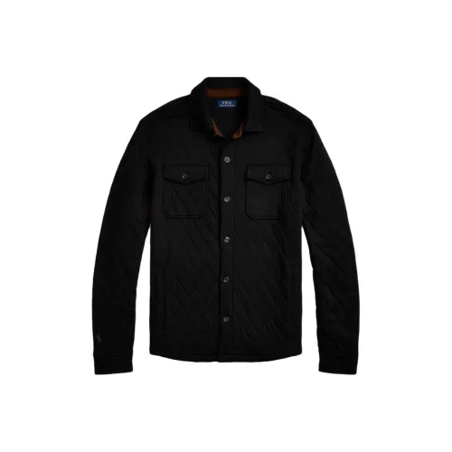 Polo Ralph Lauren Хлопковый пуховик Мужской Черный