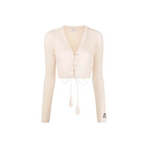 ETRO SS22 Трикотаж Женский Бежевый