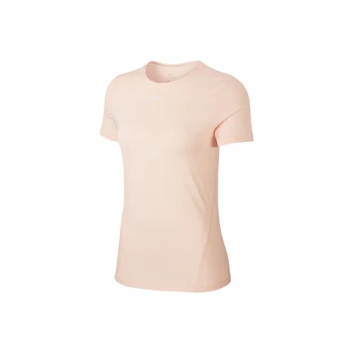 Nike Комплект с короткими рукавами T-рубашка Женская Розовый