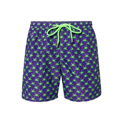 MC2 SAINT BARTHELEMY SS24 Пляжные шорты Мужские Темно-фиолетовый