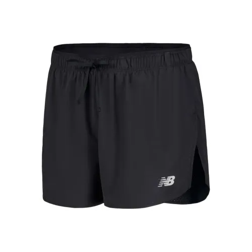 New Balance RC Split Short Черные Мужские Повседневные Шорты
