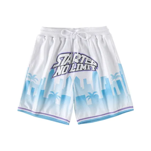 Starter Белые Унисекс Спортивные Шорты