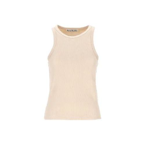 ACNE STUDIOS SS24 Майка Женская Желтая