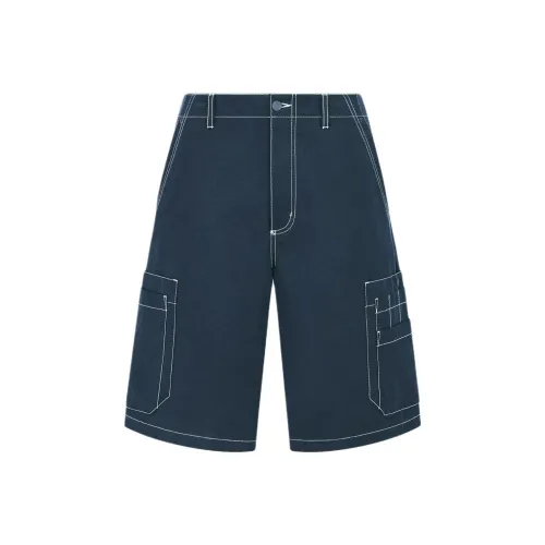 DIOR FW25 Осенняя мужская коллекция одежды карго шорты мужской морской синий