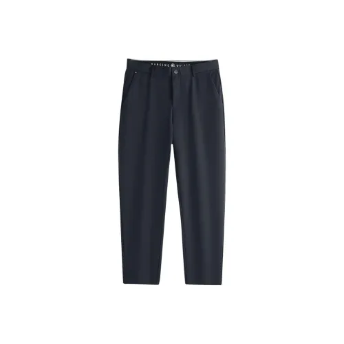 Dance with Wolves Повседневные брюки Мужские Темно-синие