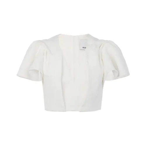 ACLER Белый Женские Короткие Топы
