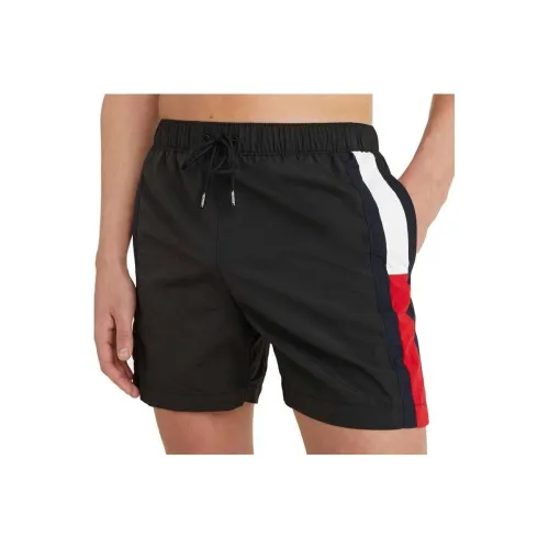 Tommy Hilfiger Плавательные шорты Мужские Черные