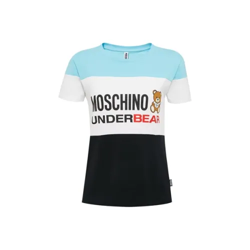 MOSCHINO Синие, белые, черные женские футболки