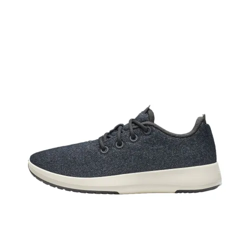 Allbirds Wool Runner Low Топ Повседневная обувь Женская Натуральный Черный