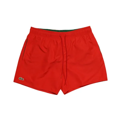 LACOSTE Плавательные шорты Мужские Красные