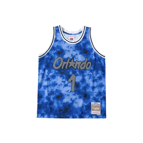 MITCHELL NESS Баскетбольная Джерси Мужская Синяя