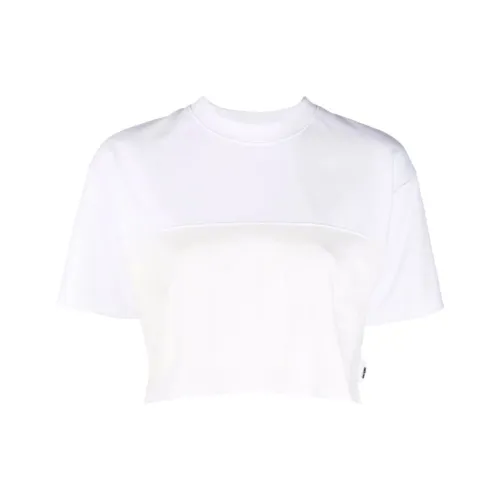 GCDS Белый Женские Короткие Топы