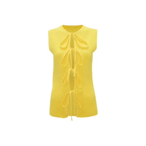 JW Anderson Желтые Женские Майки
