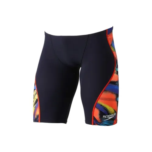 Speedo Pro Hybrid 2 Jammer Плавательные шорты Мужские Черные Красные