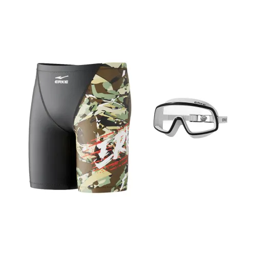 Erke Мужские купальники Мужской двухкомпонентный комплект Черный