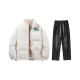 Комплект одежды (Белый топ + Черные джинсы)