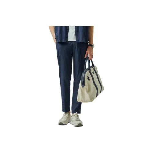 DIKENI Повседневные брюки Мужские Темно-Королевский Синий