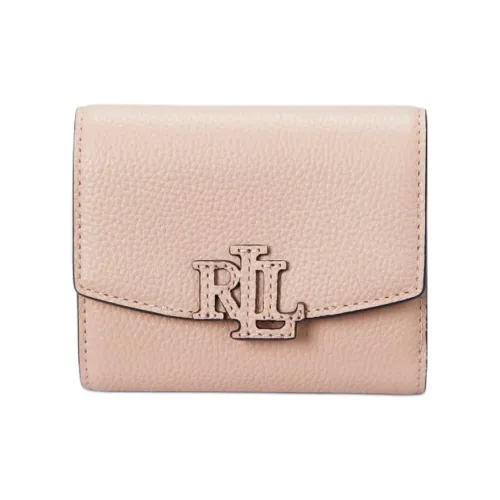 Ralph Lauren Cameryn Коровья кожа Кошелек Маленький Женский Рассвет Красный