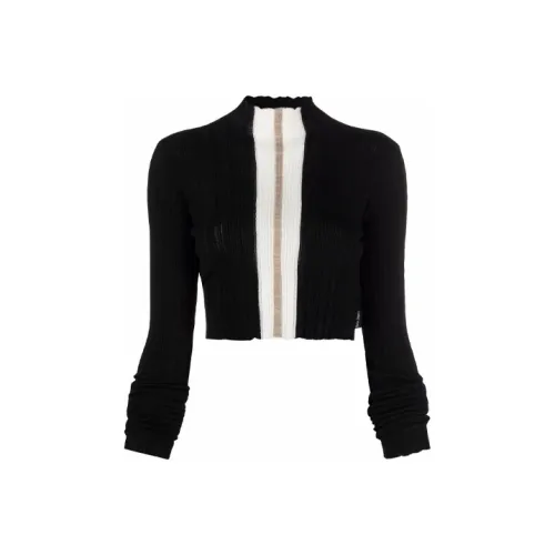 PALM ANGELS FW21 Slim Fit Свитер Женский Черный