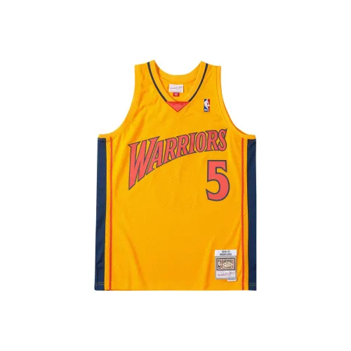 MITCHELL NESS Баскетбольная Джерси Мужская Желтая