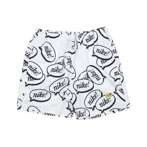 Nike Белые Спортивные Шорты для Мужчин