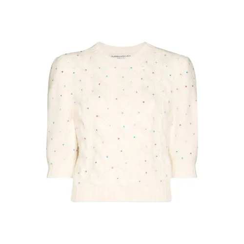 Alessandra Rich Свитер Женский Экрю