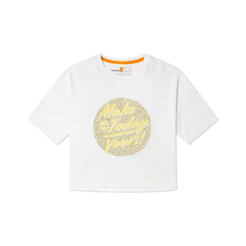 TIMBERLAND Белый Женские Короткие Топы