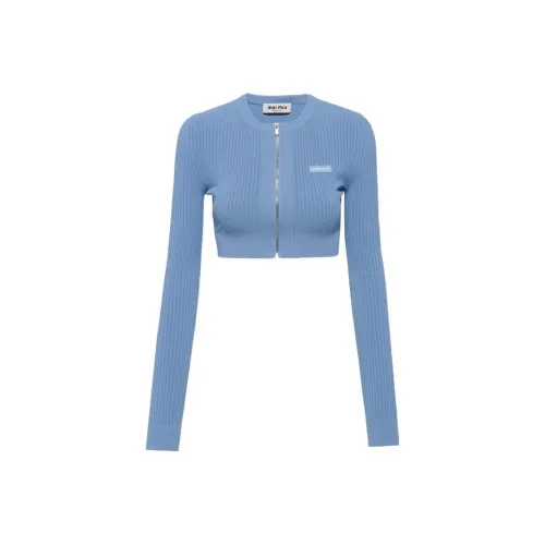 MIU MIU SS22 Трикотаж Женский Синий