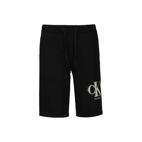 Calvin Klein Черные Мужские Повседневные Шорты