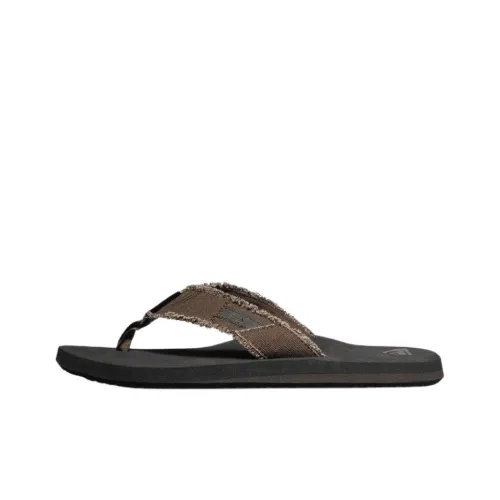 Quiksilver Шлепанцы Коричневый Мужской