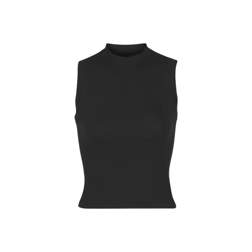 SKIMS Майка Женская Soot Черный