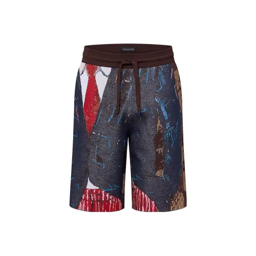 LOUIS VUITTON FW23 Повседневные шорты Мужские Многоцветные