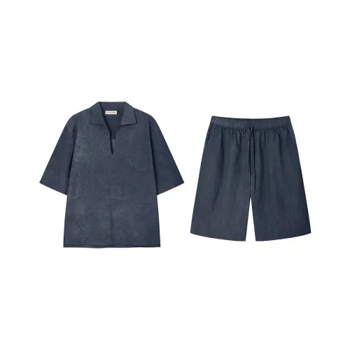 CICADAHOME Пижамный комплект Мужской Бамбук Уголь