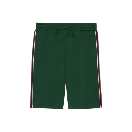 GUCCI Повседневные шорты Мужские Зеленые