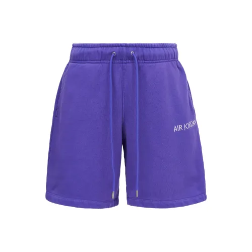 Jordan Air Джордан X Wordmark Повседневные шорты Мужские Фиолетовые