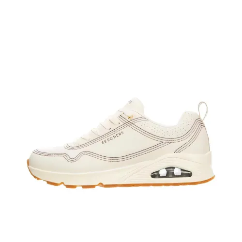 Skechers Uno Low Топ Кэжуал Мужской Белый