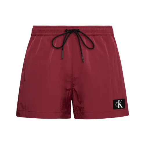 Calvin Klein Плавки Европейская версия Мужской Cordova Красный