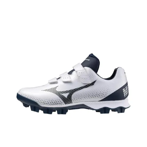 Mizuno Wave Bright Revolution Бейсбольные кроссовки Низкий Топ Белый Мужской