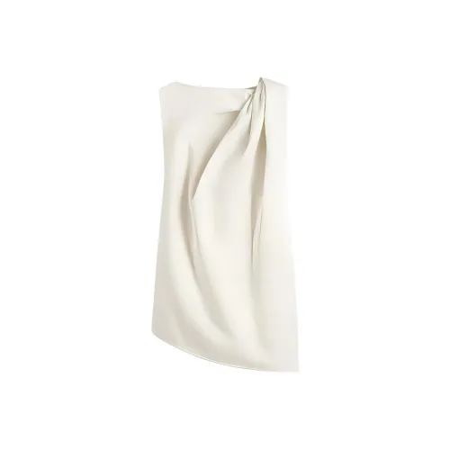 TOTEME SS24 Майка Женская Бежевая Желтая