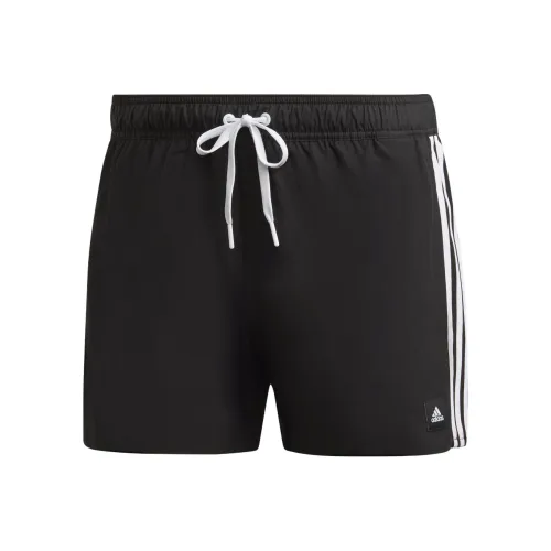 Adidas 3 Stripes Clx Very Короткие Шорты для Плавания Мужские Черные