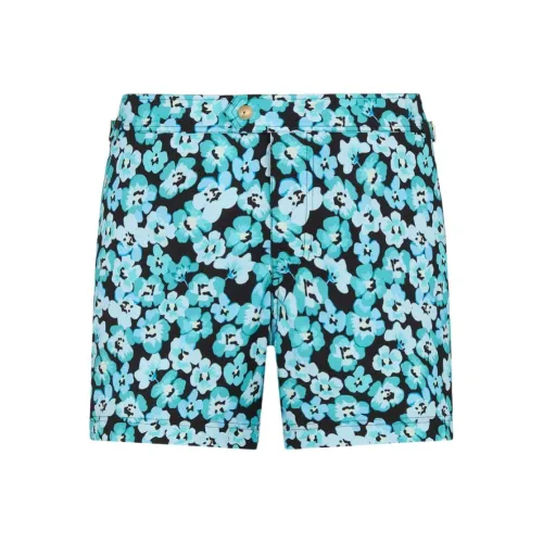 TOM FORD Зеленые Мужские Пляжные Шорты