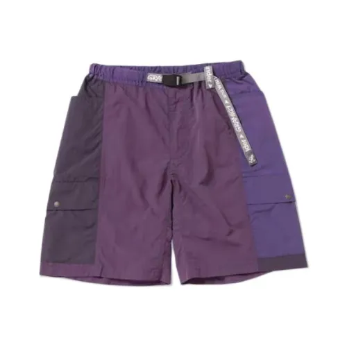 And Wander Фиолетовые Унисекс Повседневные шорты
