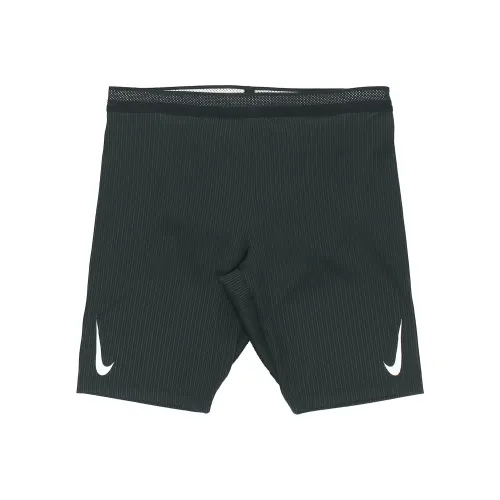 Черные мужские беговые шорты Nike