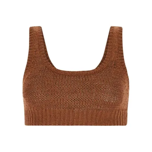 Rotate Льняная ткань Женские Майки