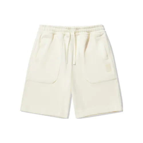 Подкладка Li Ning x Jackie Chan Co Branded Kung Fu Series Повседневные шорты Мужской Папирус Белый