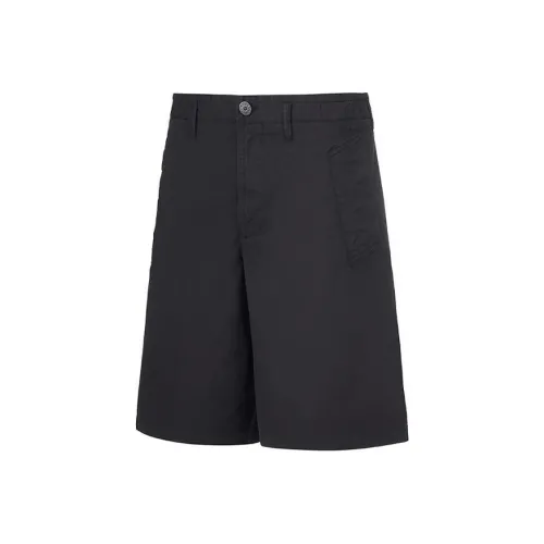 STONE ISLAND Черные Мужские Повседневные Шорты