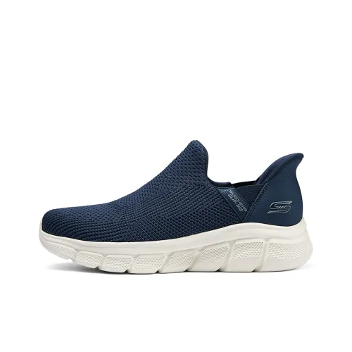 Skechers BOBS B FLEX Penetration Технология Oтскок Легкий Дышащий Низкий Топ Повседневный Мужской Черный