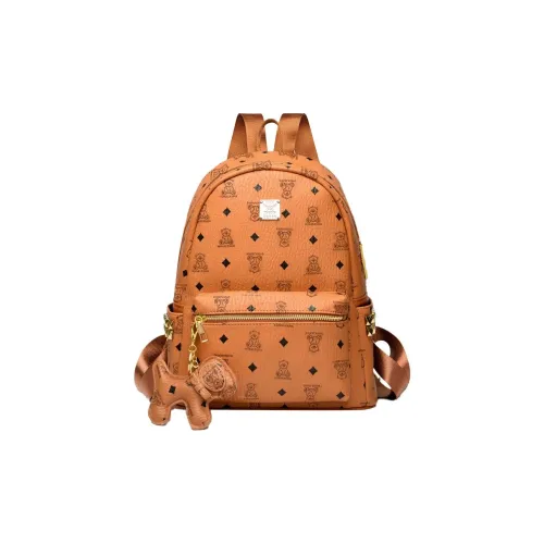 Gerlanx ПУ (полиуретан) Рюкзак Женские Коричневый